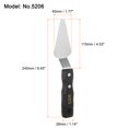 thumbnail image 2 of Uxcell 2 Pieces No.5206 Painting Palette Knife Stainless Steel Flat Spatula Paint Pallet Knife Scraper, 2 of 6