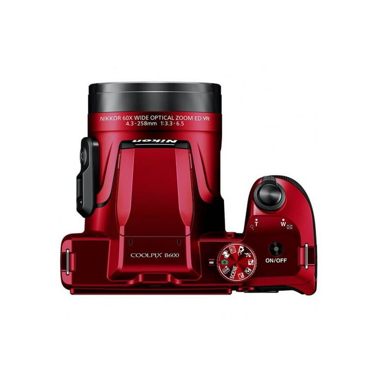 Nikon　COOLPIX B600 RED Amazon.com : Coolpix B600 Red : Electronics