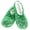 Emerald Green, variant on Sequins Ballerina Slippers with Sherpa Fleece Lining (Women)