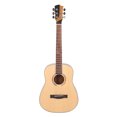 thumbnail image 2 of Beginner Acoustic Guitar, Enhanced Sound Response Solid Spruce Top Versatile 6 String Acoustic Guitar Fluent Cut High Gloss  for Home, 2 of 7