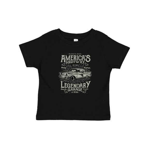 Inktastic America's Highway Classic Car Boys Baby T-Shirt