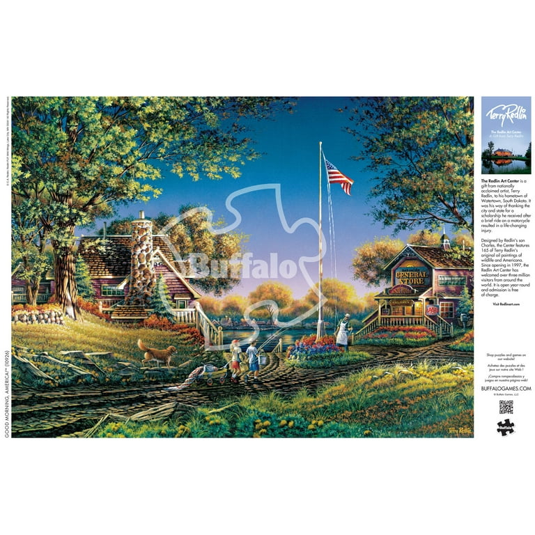 Buffalo Games 1000-Piece Terry Redlin Good Morning, America