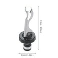 thumbnail image 3 of NICEME Red Wine Stopper Pumping Fresh Keeping Stopper Manually Press Down Wine Bottle Stopper Champagne Stopper Wine Vacuum Wine Stopper, 3 of 4