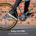 thumbnail image 5 of Schwinn Predator Team 24 Freestyle BMX Cruiser Bike, Conception Throwback 1983, Transmission à Vitesse Unique, Cadre en Acier Hi-Ten, Pédales de Rattrap, Freins à Étrier avant et Arrière, Pneus Muraux en Gomme de 24 Pouces, Chrome, 5 of 5