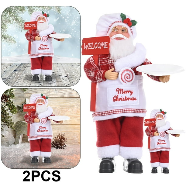 Navideña Papá Noel Regalo Nuevo (Chef Sin Galleta) 2 Uds.