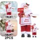 thumbnail image 1 of Navideña Papá Noel Regalo Nuevo (Chef Sin Galleta) 2 Uds., 1 of 4