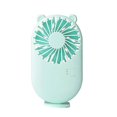 thumbnail image 1 of White Mini Pocket Small Fan Handheld Electric Fan Cartoon Little Bear Small Fan, 1 of 4