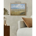 thumbnail image 4 of Drsoum Vintage Grassland Wilderness Desert Field Wall Art 11x14in Natural Framed Landscape Wall Decor Prints Classic Retro Farmhouse Rustic Decorations for Living Room Bedroom, 4 of 6