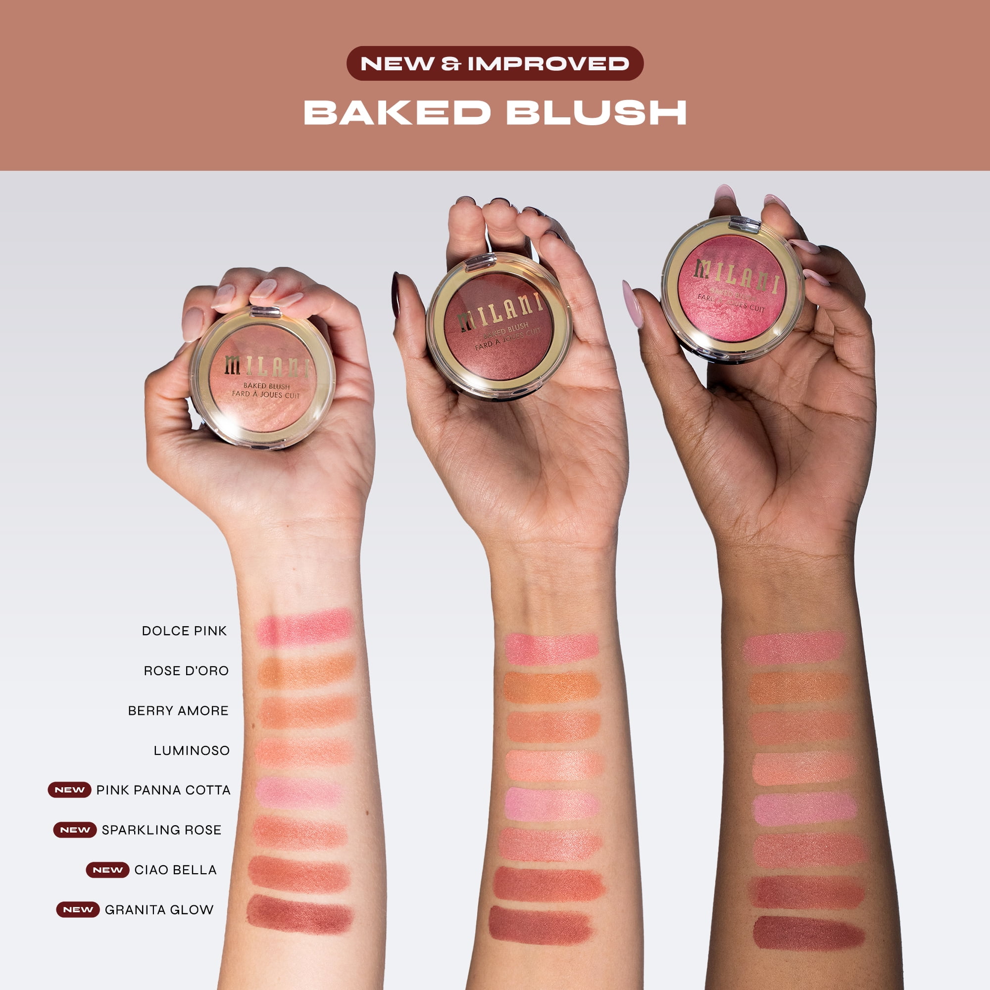 Milani Baked Blush, Granita Glow 19