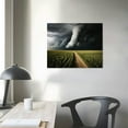 thumbnail image 3 of Nawypu Collapsing Force Tornado Weather Environment Farmland Poster Unique Canvas Wall Art Maximalist Aesthetic Decor Bedroom Bathroom Preppy Dorm Home Decor, 3 of 4