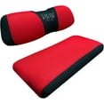 thumbnail image 4 of 10L0L Golf Cart Seat Covers Set Fit Club Car Precedent & Yamaha, Washable Polyester Seat Cover Red - Large Size, 4 of 7