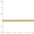 thumbnail image 2 of Stainless Steel Ip Gold-Flashed 3.0mm 20inch Curb Chain Necklace - 6.6 Grams - 20 Inch, 2 of 2