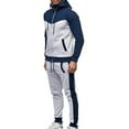 thumbnail image 3 of UKAP Mens Tracksuits Long Sleeve Jogging Suits Sweatsuit Sets Zipper Hoodies and Pants 2 Piece Outfit with Pockets, 3 of 4