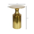 thumbnail image 3 of Rassa Polished Gold Accent Table, 3 of 5