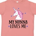 thumbnail image 4 of Inktastic My Nonna Loves Me Unicorn Girls Toddler T-Shirt, 4 of 5