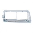 thumbnail image 2 of United Pacific 32489 19 LED Headlight Bezel For 1989-2009 Freightliner FLD -Passenger - Amber LED/Clear Lens, 2 of 2