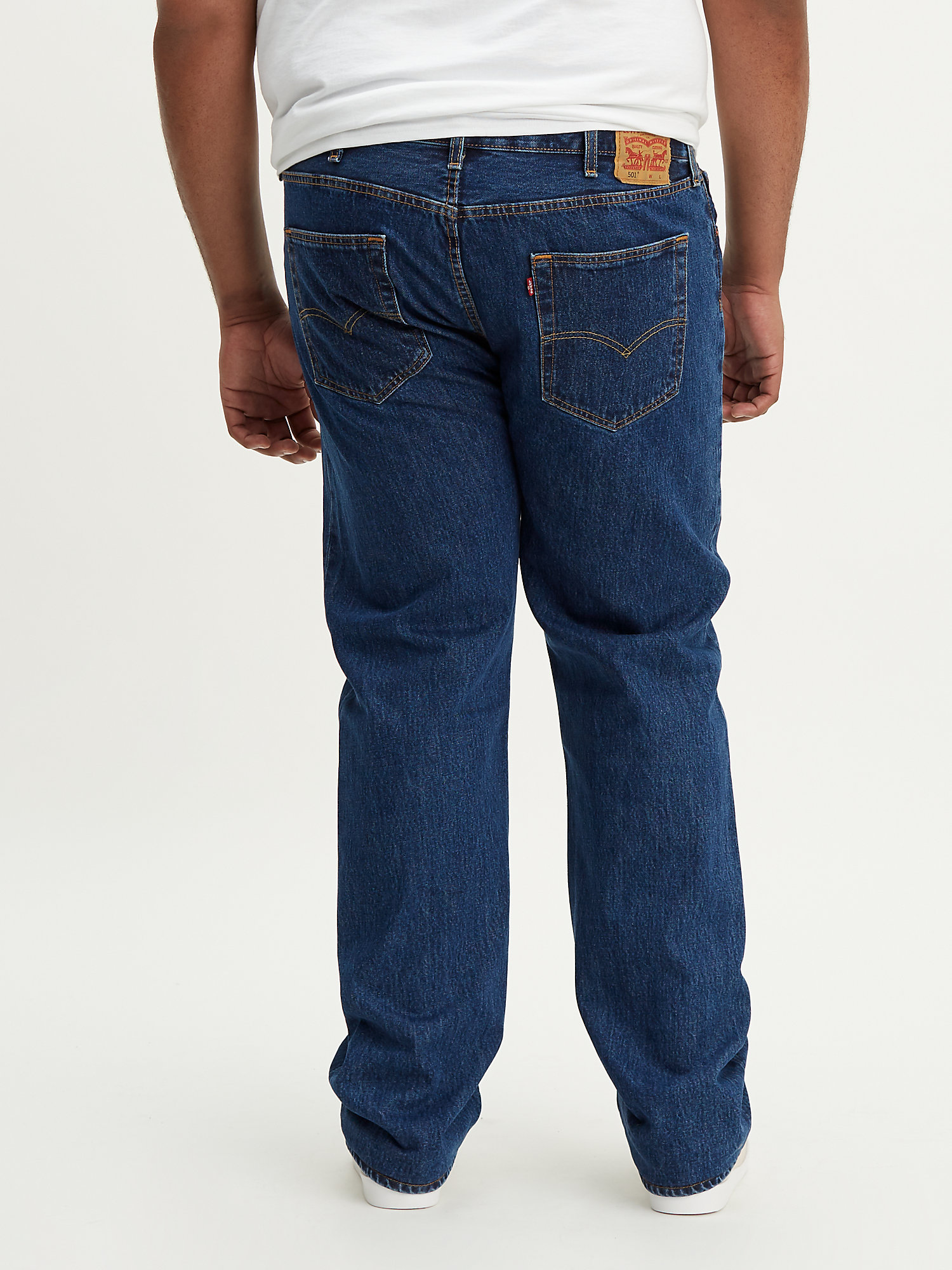 Levi's Men's Big & Tall 501 Original Fit Jeans - image 4 of 6