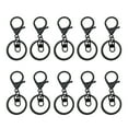 thumbnail image 2 of kurtrusly 10pcs/set Sturdy And Durable Keychains Lobster Clasps Swivel Hooks And Variety Swimming black 1Set, 2 of 6