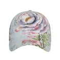 thumbnail image 2 of Balery Vintage Rose Baseball Cap For Women Men,Adjustable Size For Running Workouts And Outdoor Activities All Seasons, 2 of 9