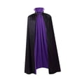 thumbnail image 1 of Capa de Halloween Accesorio de disfraz de Halloween para disfraces de club Suministros para fiestas Negro púrpura, 1 of 8
