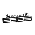 thumbnail image 4 of koolsoo Support de Présentation pour Médailles et Récompenses, Organisateur d'Étagère, Porte-Médailles, Basketball, 4 of 9