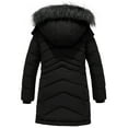 ZSHOW Girls' Winter Coat Long Puffer Jacket Windproof Snow Winter Coat
