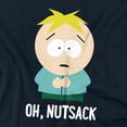 thumbnail image 2 of South Park Oh Nutsack Women's T Shirt,Navy, Large, 2 of 6