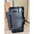 thumbnail image 3 of Ourlova Dual Trash Can, Stainless Steel 2x8 Gal (2 x 30L) Garbage Can, Steel Pedal Recycle Bin with Lid and Inner Buckets, Rectangular Hands-Free Kitchen Trash Can, 3 of 4