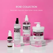 Advanced Clinicals Anti Aging Bulgarian Rose Moisturizing Body Cream, 16 Oz