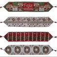 thumbnail image 2 of Decoraciones navideñas para el hogar, tela tejida, Bandera de mesa, mantel navideño creativo, decoración de mesa, vestidor para el hogar, 2 of 3