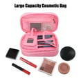 thumbnail image 5 of Unique Bargains Floral Makeup Bag Zipper Flower Cosmetic Pouch Pink, 5 of 7