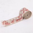 thumbnail image 2 of Coxeer Christmas Ribbon Burlap Vintage Festival Plaid DIY Wrapping Ribbon Craft Ribbon, 2 of 4