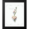 thumbnail image 2 of Hogan, Melody 15x18 Black Modern Framed Museum Art Print Titled - Baby Floral 1, 2 of 5