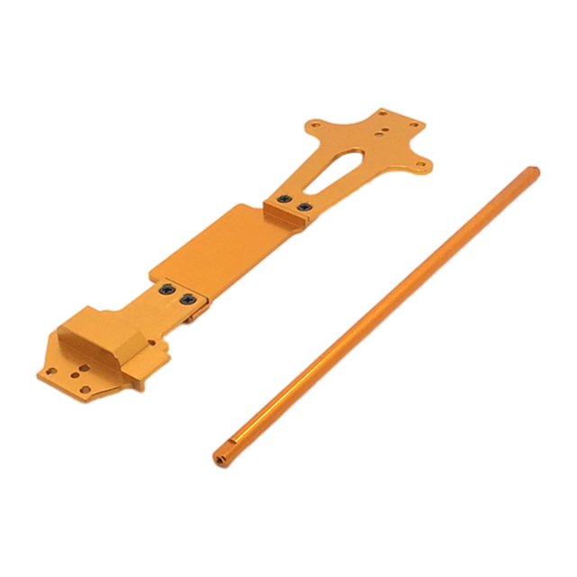 Second Floor Board 1:14 RC Car Accesorio Para Wltoys 144001 Dorado Sunnimix Tablero del segundo piso