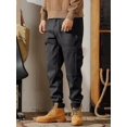 thumbnail image 3 of Pantalones de chándal estilo militar estilo retro americano para hombre, pantalón de chándal táctico holgado para exteriores, estilo urbano, para otoño, 2023, 3 of 5
