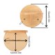 thumbnail image 1 of LYD Montado en la pared Estante para gatos Percha de madera para mascotas Cama escalonada lyd modelStyleType, 1 of 2
