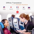 thumbnail image 4 of JoneR Voice Language Translator Device with Camera, 3.1-inch Touch Screen, Photo Translation, 45 Languages + 57 Accents Instant Two-Way Portable Translator, GO, 4 of 7
