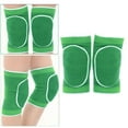 thumbnail image 6 of Protective Knee Pads Women Men Anti- Knee Guards Sponge Collision Avoidance Knee Sleeve for Volleyball Football Yoga Gardening Knee Pad - Green, 20.5x13.5cm, 6 of 8