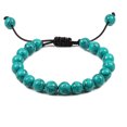 thumbnail image 1 of keepw Stackable Collection Bracelet For Women And Men Gift Idea Minimalist Natural Black+green 1Set, 1 of 6