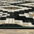 thumbnail image 2 of Oriental Weavers GEORGIA Charcoal 3'10 X 5' 5 Area Rug, 2 of 8