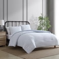 thumbnail image 3 of 1888 Mills Easy Eco Comforter Set Full - Queen - Blue Stripe, 3 of 5
