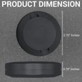 thumbnail image 4 of Contenedor Zyn Tharos Distribution de metal negro mate, 4 of 7