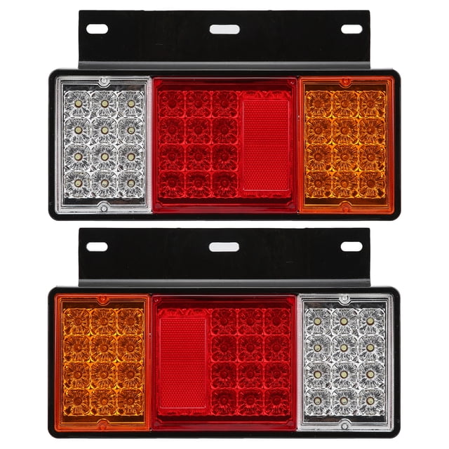 LED Taillight Assembly, Well Sealed Truck Tail Lamp 3 Color Housing For Repairing ANGGREK Otros