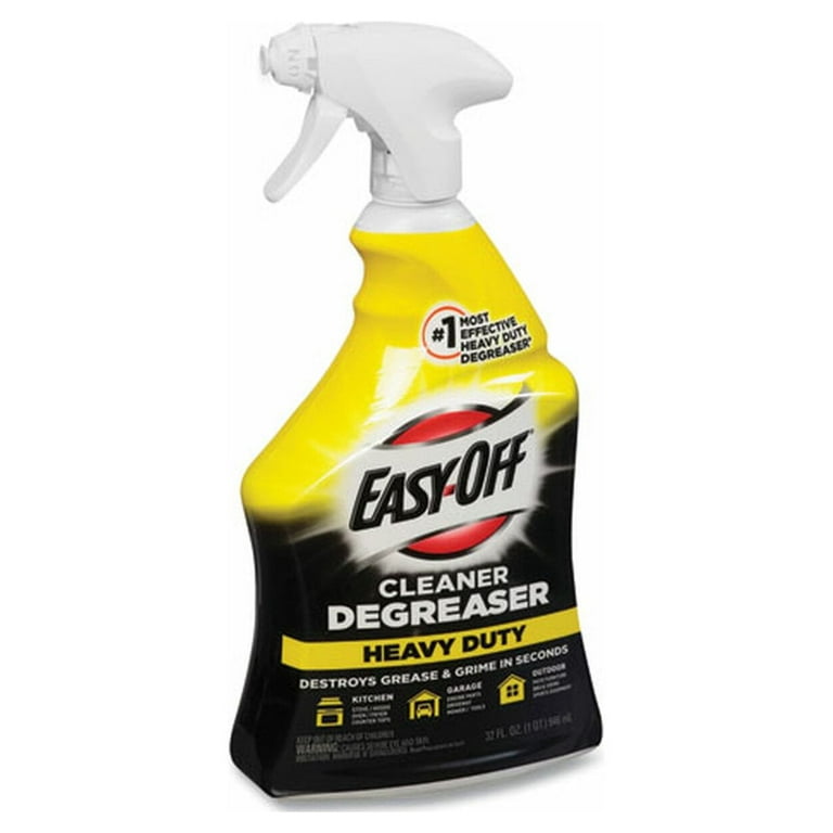 Method Heavy Duty Degreaser, Lemongrass Scent, Oven Cleaner & Stove Top  Cleaner, 28 Oz Spray Bottle (Pack of 1)