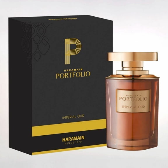 Al Haramain Portfolio, Imperial Oud, Perfume for Women and Men, 2.5 oz