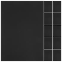 OUNONA 50 Sheets Black Cardstock Thick Paper for Crafts, Card Making, Invitations, Printing, Scrapbooking and Construction Paper