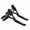 Black, variant on Cheers.US 1Pair Bike Brake Levers Aluminum Alloy Hollow Ultra-Light Bicycle Brake Handle for Mountain Bike, Road Bike, Folding Bike