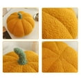 thumbnail image 4 of 30cm Pumpkin Plush Pillow Home Decorative Cushion Halloween Harvest Festival Thanksgiving Atmosphere Decorations(Red), 4 of 9