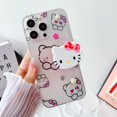 thumbnail image 3 of Funda con correa de muñeca para Motorola Moto, E13, E22, E40, 20, 30, E7, Power Edge, 30, X30, 20 S Pro lite, One Vision, Hello Kitty, 3 of 5
