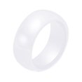 thumbnail image 1 of Sonducket Anillos de boda de cerámica para mujer, accesorios de moda suaves y delicados, anillo de pareja de moda, regalo Ropa, zapatos y accesorios Miscelánea blanco Tamaño#11, 1 of 6